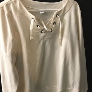 Old navy Henley style sweatshirt